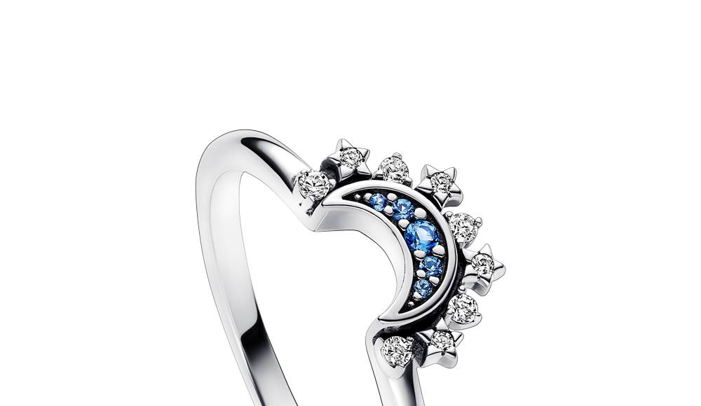  Celestial Blue Moon Ring