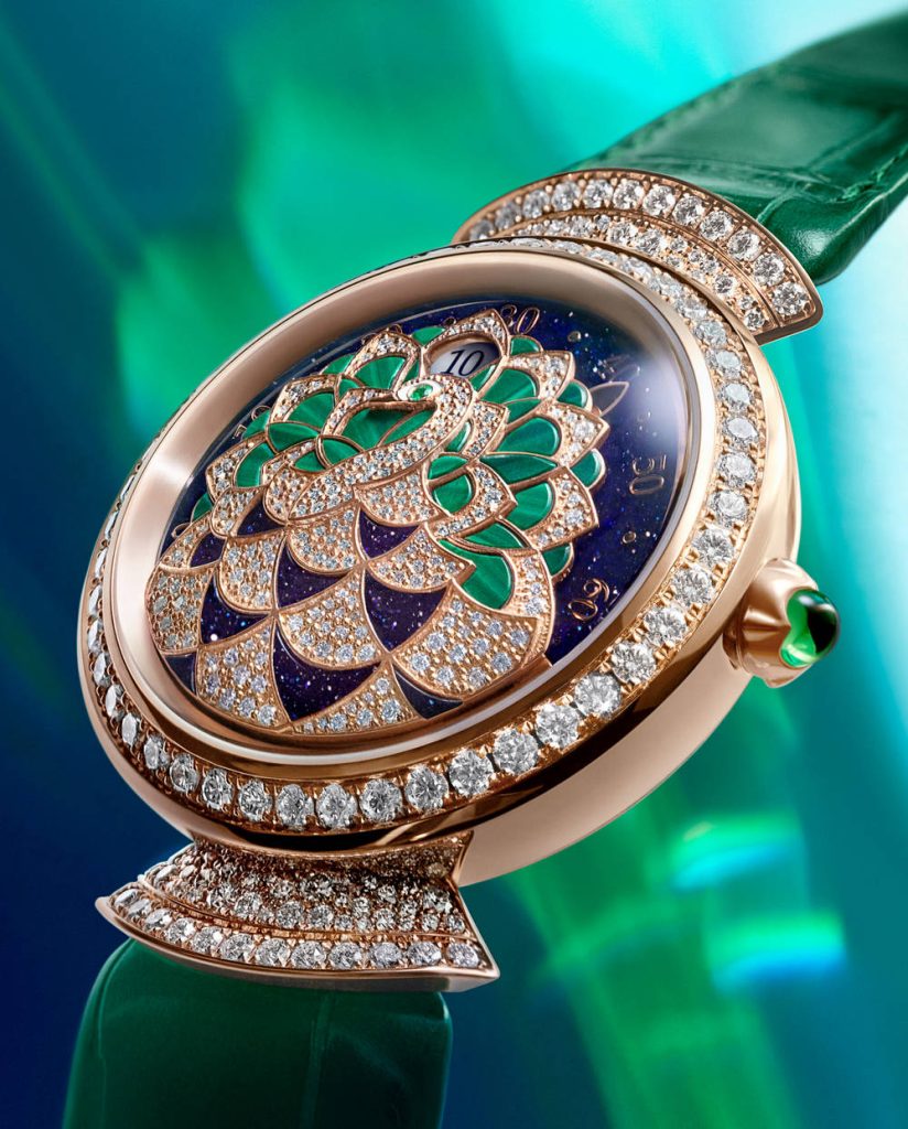 Bulgari Divas’ Dream Peacock Jumping Hour