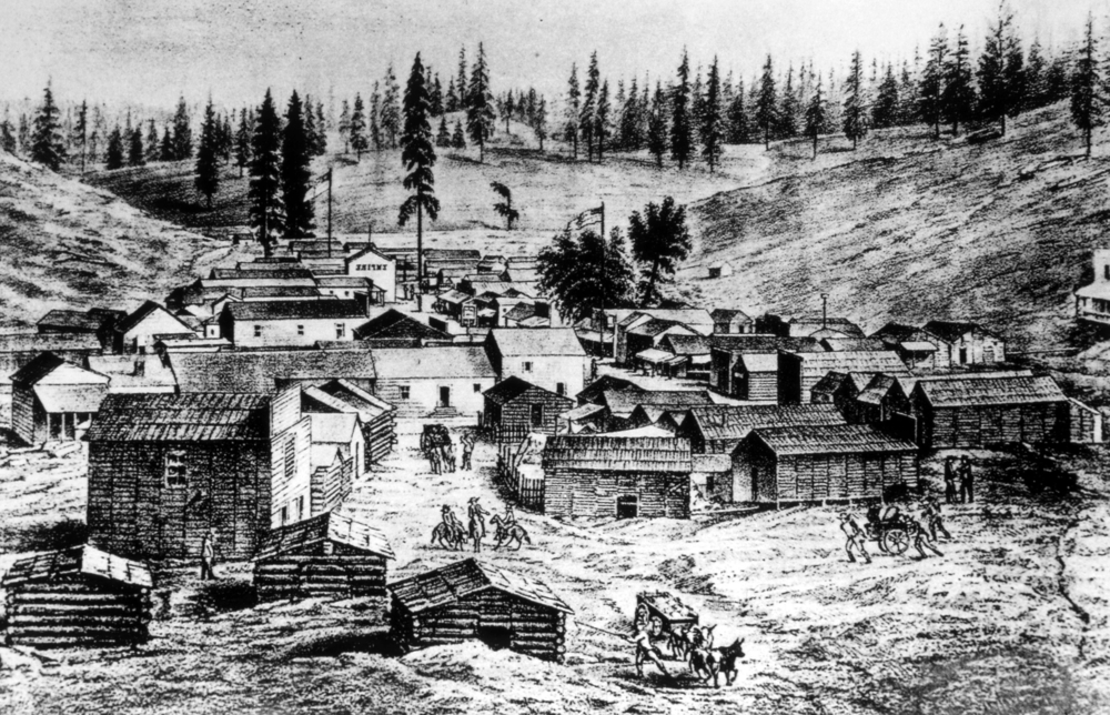 California Gold Rush Boomtown
