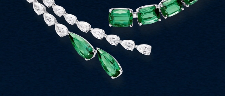 Гарнитур Bucherer Fine Jewellery из турмалина: чудо природы