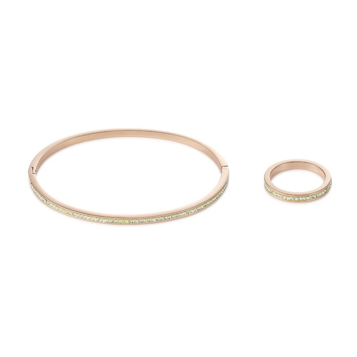 Кольцо из ювелирного сплава с кристаллами Swarovski «Sparkle Rose» Coeur de Lion (арт.0229)