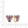 Серьги из золота с бриллиантом и рубином (Арт.me37035-br-ru-yg_sr_dn_ru_ru_yg)