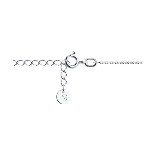 Колье из белого золота с бриллиантами (Арт.1070342-3)