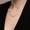 Колье из белого золота с бриллиантами (Арт.1070342-3)