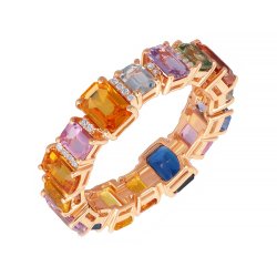 Кольцо из золота с бриллиантом и сапфиром (Арт.sb00351r-r-fs1_ko_sm_pink)