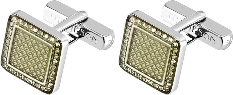 Запонки из ювелирного сплава с эмалью (Арт.cl2250)