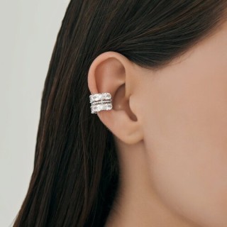 Серьги из серебра с фианитами «Сияние грации» Соколов (арт.94170403)