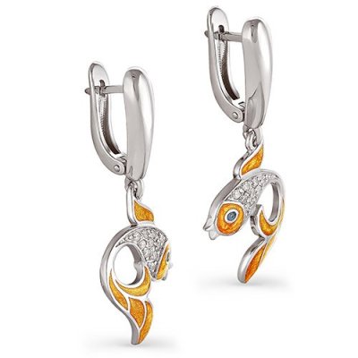 Серьги Кабаровский (Арт.12-050-8101)