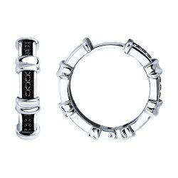 Серьги из серебра с фианитами (Арт.94-120-01547-1)