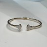 Браслет серебряный с фианитами «Fashion Silver» Estet (арт.01Б152894РА)