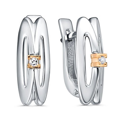 Серьги Кабаровский (Арт.12-980-1000)