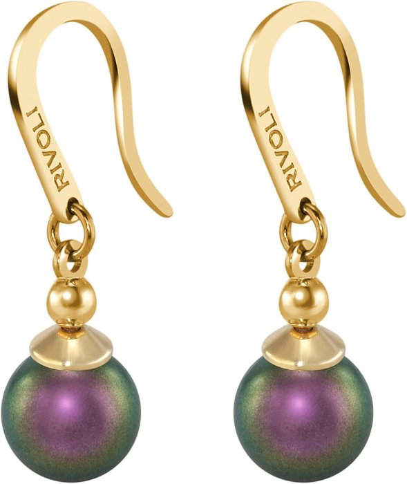 Серьги из серебра с жемчугом (Арт.aas-1-a-8-19-g)