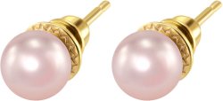 Серьги из серебра с жемчугом (Арт.aas-13-8-13-g)