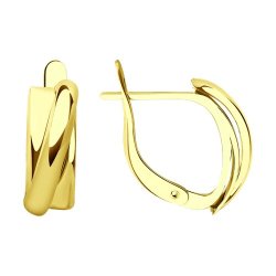 Серьги из желтого золота (Арт.53-120-01295-1)