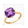 Кольцо золотое пробы 585 с аметистом (Арт.717127) Кольцо золотое пробы 585 с аметистом (Арт.717127)
