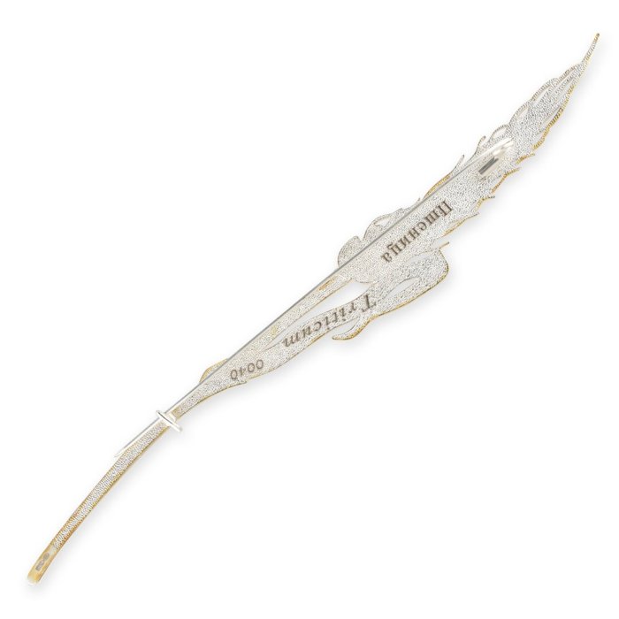 Брошь из золота Т.Полякова "Пшеница" (Арт.41554)