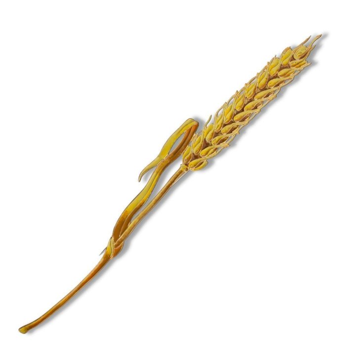 Брошь из золота Т.Полякова "Пшеница" (Арт.41554)