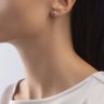 Серьги из золота с фианитами (Арт.029317)