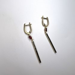 Серьги Эстет (Арт.01s2315071chr-1)