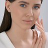 Серьги пусеты золотые пробы 585 с жемчугом (Арт.792468)