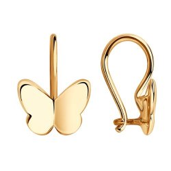 Серьги из золота (Арт.028539-4)