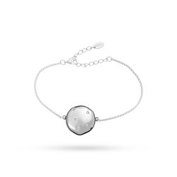 Браслет из серебра с куб. цирконием (Арт.rb-b316-1-x-w-x-x-w)