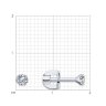 Серьги из белого золота с бриллиантами (Арт.1021752-3)