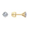 Серьги из золота с бриллиантами (Арт.9020019-36)
