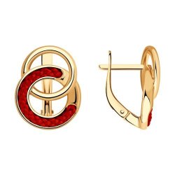 Серьги из серебра (Арт.93-120-01882-3)