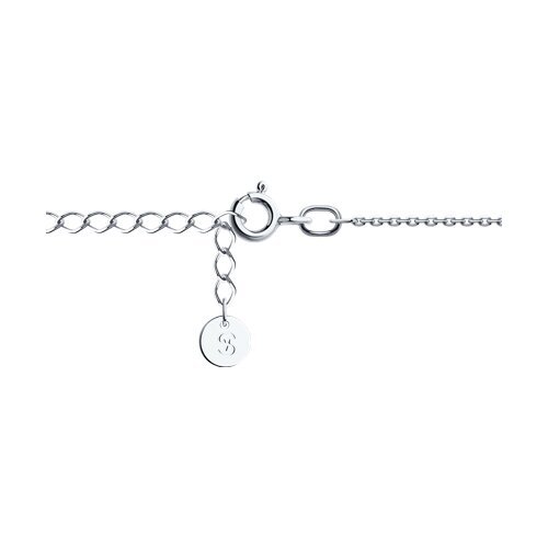 Колье из белого золота с бриллиантами (Арт.1070343-3)