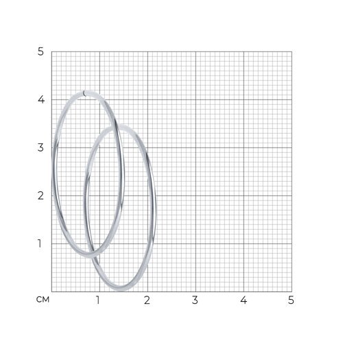 Серьги из серебра (Арт.94-124-01723-1)