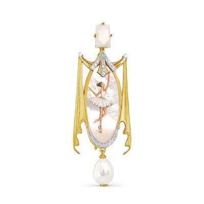 Брошь Кабаровский (Арт.13-21845-6200)