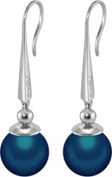 Серьги из серебра с жемчугом (Арт.aas-16-12-22-s)