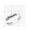 Кольцо из серебра с эмалью «Forever Love» Соколов (арт.94012123)