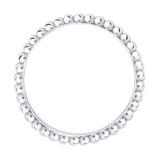 Кольцо из серебра с шариками «Снежные росы» Соколов (арт.94013233)