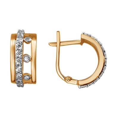 Серьги Эстет (Арт.01s1113119r)