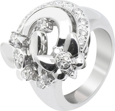 Кольцо из белого золота с бриллиантом (Арт.rg_5060_w00)