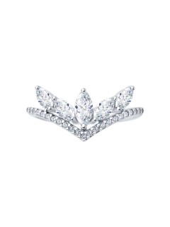 Кольцо из серебра с фианитами «Корона сияния» Соколов (арт.94-110-00140-1)