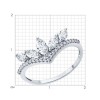 Кольцо из серебра с фианитами «Корона сияния» Соколов (арт.94-110-00140-1)