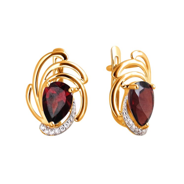 Серьги Эстет (Арт.01s3111104-3)