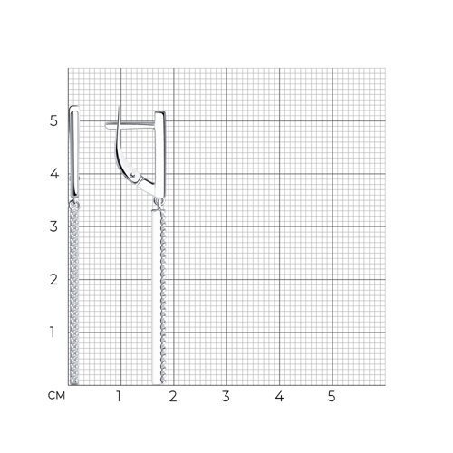 Серьги SOKOLOV из серебра 925 с фианитами (арт. 94-121-01594-2)