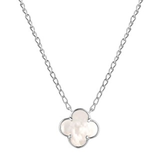 Ожерелье с жемчугом «Lucky Clover» Fresh Jewelry (арт.TC-N02028-X-W-PN-X-X)