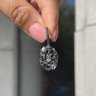 Серьги из белого золота с бриллиантом и топазом (Арт.me32581-bl-lnbt_sr_dl_bt_wg)