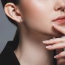 Серьги из золота с бриллиантами (Арт.9020020-36)