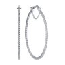 Серьги из белого золота с бриллиантами (Арт.1022160-3)