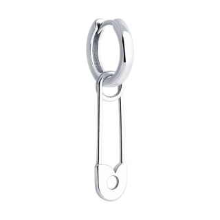 Серьга из серебра с декоративной булавкой «Urban Pin» Соколов (арт.94170294)