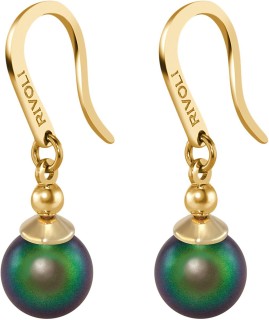 Серьги серебряные с жемчугом «Beautiful 25G» Rivoli (арт.AAS-1-A-8-25-G)