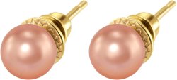 Серьги из серебра с жемчугом (Арт.aas-13-8-14-g)