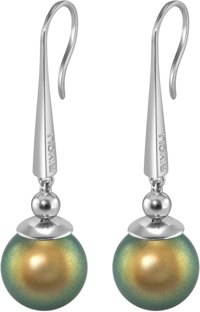 Серьги серебро с жемчугом «Beautiful 26S» Rivoli (арт.AAS-16-12-26-S)