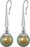 Серьги серебро с жемчугом «Beautiful 26S» Rivoli (арт.AAS-16-12-26-S)